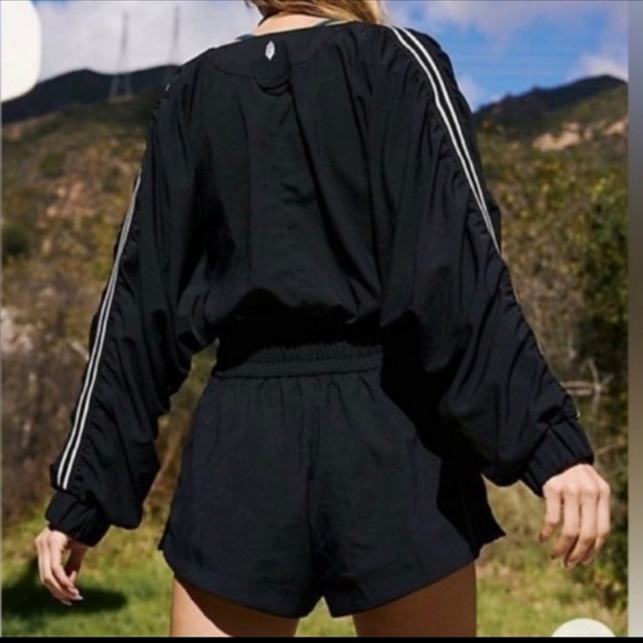FP Movement by Free People Pants - Free People: FP Movement Rory Romper / Track Suit Runsie / Shortsie